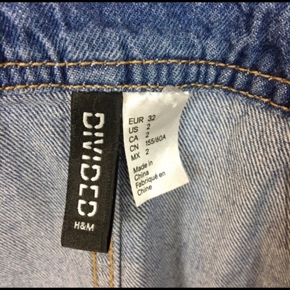 H&M Denim Overall Dress - Picture 5 of 6